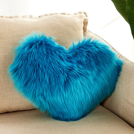 Heart Area Rugs For Bedroom Sheepskin Shaggy Rugs Fluffy Soft Floor Faux Wool Rugs For Bedroom Living Room Bedside Children's Room