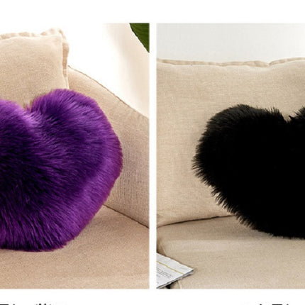 Heart Area Rugs For Bedroom Sheepskin Shaggy Rugs Fluffy Soft Floor Faux Wool Rugs For Bedroom Living Room Bedside Children's Room