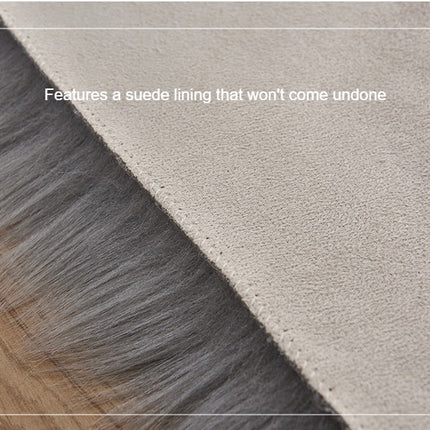 Artificial Fur  Rule Rug Faux Wool Chair Covers Seat Cushions Soft Fluffy Shaggy Area Rugs, Bedroom Sofa Floor Rugs