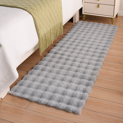 Faux Fur Rug - Feet Imitation Rabbit Fur Rug, Ultra Fluffy Soft Shag Rug for Living Room Bedroom Study Room Nursery Decor