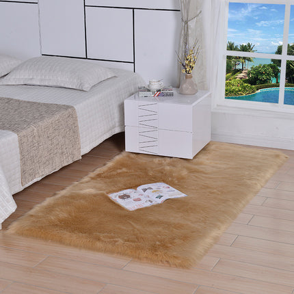Multiple Size Rug Super Soft Velvet Shag Area Rug Modern Indoor Fluffy Rugs, Faux Fur Sheepskin Rug,Home Decor Nursery Rugs Kids