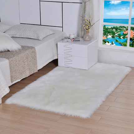 Multiple Size Rug Super Soft Velvet Shag Area Rug Modern Indoor Fluffy Rugs, Faux Fur Sheepskin Rug,Home Decor Nursery Rugs Kids