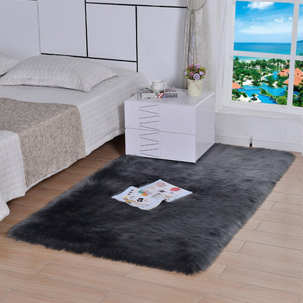Multiple Size Rug Super Soft Velvet Shag Area Rug Modern Indoor Fluffy Rugs, Faux Fur Sheepskin Rug,Home Decor Nursery Rugs Kids