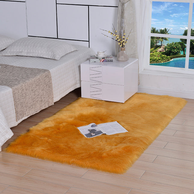 Teppich in mehreren Größen, superweicher Samt-Shag-Teppich, moderne flauschige Teppiche für den Innenbereich, Kunstfell-Schaffellteppich, Heimdekoration, Kinderzimmerteppiche für Kinder