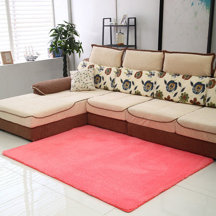 Faux Sheep Cake Wool Soft Rug, Washable Rugs for Living Room, Non-Shedding Non-Slip Rugs for Bedrooms for Kids and Teenagers' Rooms