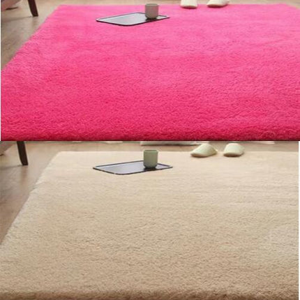 Faux Lambswool Area Rugs,Indoor And Outdoor Anti-slip Mats, Super Absorbent Entrance Rug Machine Washable Mat Carpet