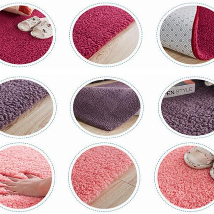 Tapis pour chambre à coucher doux et confortable, tapis d'étude de cuisine pour la décoration intérieure, tapis esthétique et lavable pour le salon