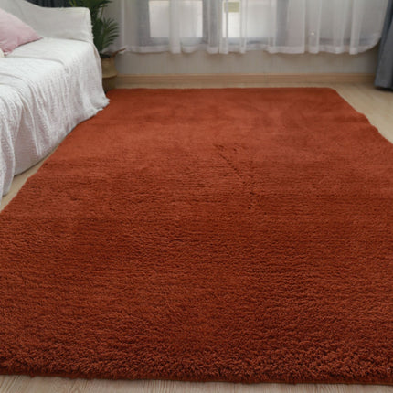 Faux Lambswool Area Rugs  Modern Abstract Design, Non-Shedding  Easy Care, for High Traffic Areas in  Bedroom