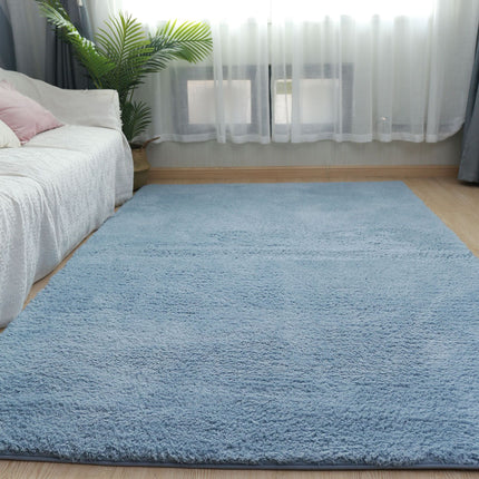 Faux Lambswool Area Rugs  Modern Abstract Design, Non-Shedding  Easy Care, for High Traffic Areas in Living Room