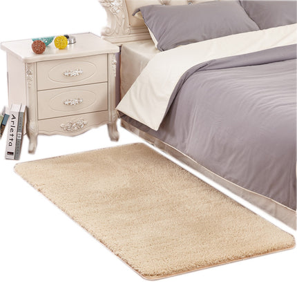 Washable Rug, Anti-Slip Backing Abstract Rug, Stain Resistant Rugs for Living Room, Foldable  Faux Lambswool Area Rugs