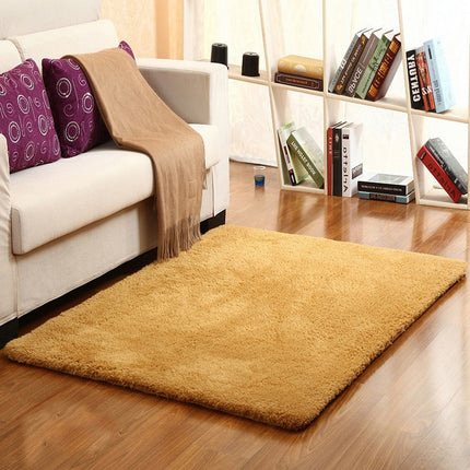 Washable Rug, Anti-Slip Backing Abstract Rug, Stain Resistant Rugs for Living Room, Foldable  Faux Lambswool Area Rugs