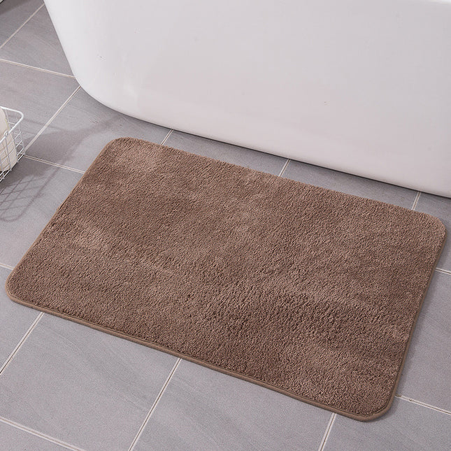 Bathroom Bath Rug Ultra-thick Non-slip Bath Mat Soft Plush Bathroom Mats Living Room Bedroom Bath Rugs Floor Absorbent Mat