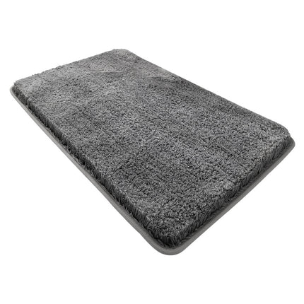 Non-Slip Bathroom Rug Soft Bathroom Mat Machine Washable Bath Mats Rugs Fluffy Microfiber Absorbent Bathroom Mat