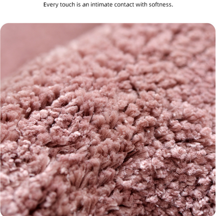 Non-Slip Bathroom Rug Soft Bathroom Mat Machine Washable Bath Mats Rugs Fluffy Microfiber Absorbent Bathroom Mat