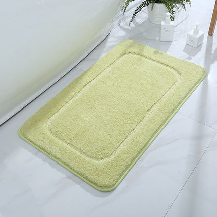 Badezimmerteppich, rutschfeste Badematten, weiche, saugfähige Badematte, maschinenwaschbare, flauschige Mikrofaser-Bodenmatte