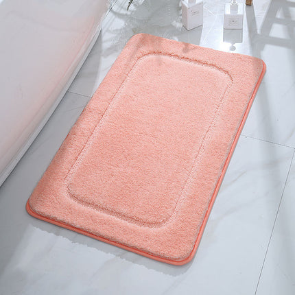 Badezimmerteppich, rutschfeste Badematten, weiche, saugfähige Badematte, maschinenwaschbare, flauschige Mikrofaser-Bodenmatte