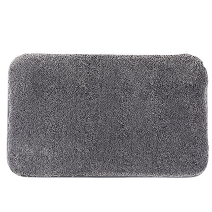 Tapis de sol de salle de bain, Super doux, épais, moelleux, en microfibre, antidérapant, absorbant, pour baignoire et douche