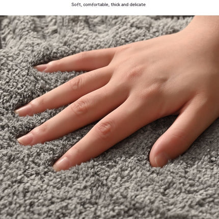 Verdickte Memory-Schaum-Badezimmermatte, superweicher, rutschfester Badezimmerteppich, super saugfähige Badematten, waschbare Fußmatte