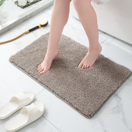 Mikrofaser-Badematte, rutschfester Badezimmerteppich. Superweiches, saugfähiges, trockenes Design für Badewanne und Dusche. Leicht zu reinigende Badezimmer-Fußmatten