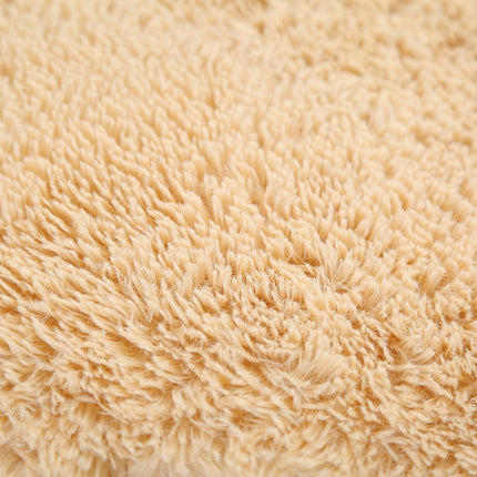 Lot de 3 tapis de salle de bain en microfibre douce, absorbant et antidérapant, avec envers en plastique à pois pour salle de bain