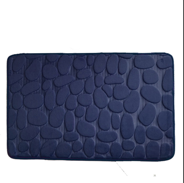 Bathroom Rugs Bathroom Super Absorbent Bath Mats, Quick Dry Bath Mats Pebble Bathroom Rugs for Bathroom, Tub and Shower