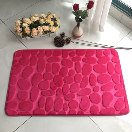 Bathroom Rugs Bathroom Super Absorbent Bath Mats, Quick Dry Bath Mats Pebble Bathroom Rugs for Bathroom, Tub and Shower
