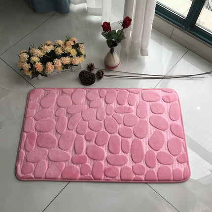 Bathroom Rugs Bathroom Super Absorbent Bath Mats, Quick Dry Bath Mats Pebble Bathroom Rugs for Bathroom, Tub and Shower