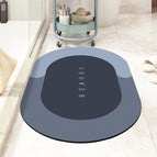 Ovale bleu foncé