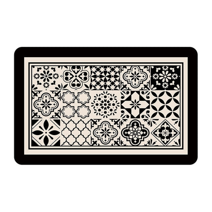 Tapis de bain super absorbants, lavables, à séchage rapide, antidérapants, doux et fins, en diatomée, imperméables, avec envers adhésif