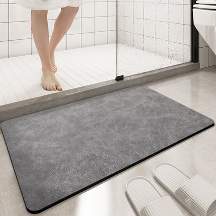 Diatom bath mats bathtub mat, soft and comfortable fast drying non-slip shower mat, machine washable bathroom floor mats
