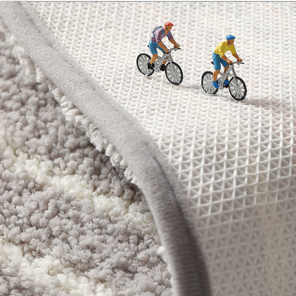 Tapis de salle de bain à fleurs antidérapant, tapis de salle de bain en microfibre douce, tapis de sol super absorbant pour salon et douche