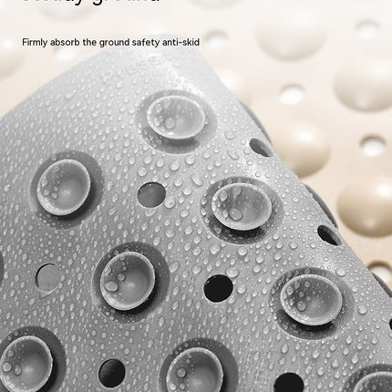 Bathtub Mat Anti-slip Bathroom Mats with Drainage Holes Suction Cups, Foot Massage Bathtub, Shower & Bathroom Bath Mats