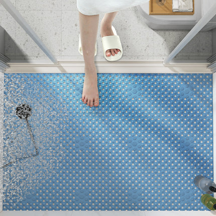 Tapis emboîtables, tapis de drainage en caoutchouc perforé, tapis de drainage de sol épissés antidérapants pour piscine, douche, salle de bain, cuisine