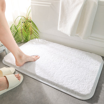 Bathroom Rugs, Non-Slip Soft Thick Bathmat Shaggy Mats Absorbent Bathroom Rug, Machine Washable for Doorway, Kitchen and Bathroom