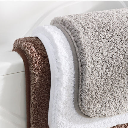 Bathroom Rugs, Non-Slip Soft Thick Bathmat Shaggy Mats Absorbent Bathroom Rug, Machine Washable for Doorway, Kitchen and Bathroom