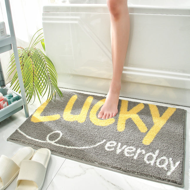 Cute Kids Doormat - Microfiber Bathmats Absorbent Non-Slip Bathroom Mat - Doormat Bedroom Kitchen Bathroom Rugs