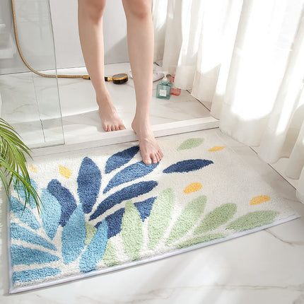 Paillasson mignon pour enfants – Tapis de bain en microfibre absorbant et antidérapant – Paillasson pour chambre à coucher, cuisine, salle de bain