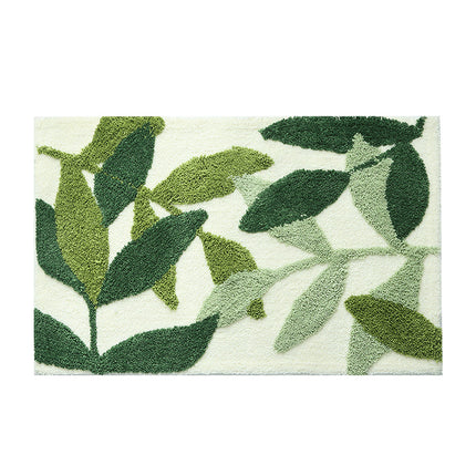 Non-slip bathroom rug bathmat, super absorbent and soft bath rugs suitable for living room kitchen indoor and outdoor use