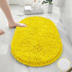 Fond TPR jaune brillant plus brillant - Ovale