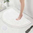 Fond TPR Blanc Chenille - Demi-Rond