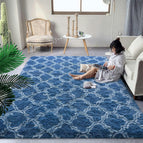 blue and white color
