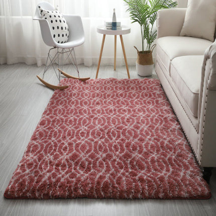 Soft living Room Carpet InThe Area, Non Slip And Fluffy Carpet In The Bedroom, Living Room Corridor Rectangular Geometric Pattern Carpet