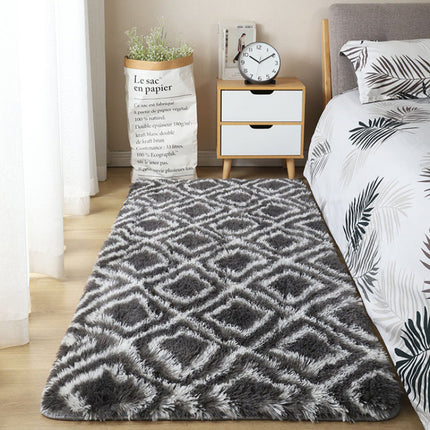 Soft living Room Carpet InThe Area, Non Slip And Fluffy Carpet In The Bedroom, Living Room Corridor Rectangular Geometric Pattern Carpet
