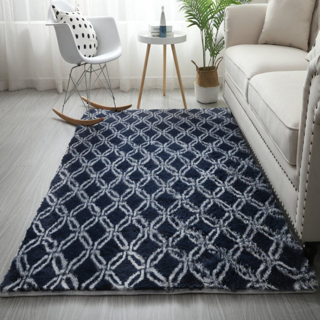Soft living Room Carpet InThe Area, Non Slip And Fluffy Carpet In The Bedroom, Living Room Corridor Rectangular Geometric Pattern Carpet
