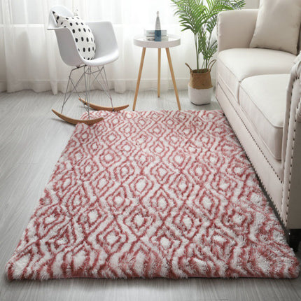 Soft living Room Carpet InThe Area, Non Slip And Fluffy Carpet In The Bedroom, Living Room Corridor Rectangular Geometric Pattern Carpet