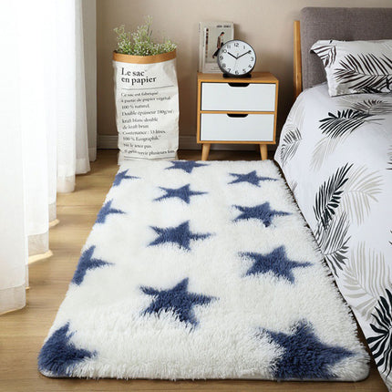 Soft living Room Carpet InThe Area, Non Slip And Fluffy Carpet In The Bedroom, Living Room Corridor Rectangular Geometric Pattern Carpet