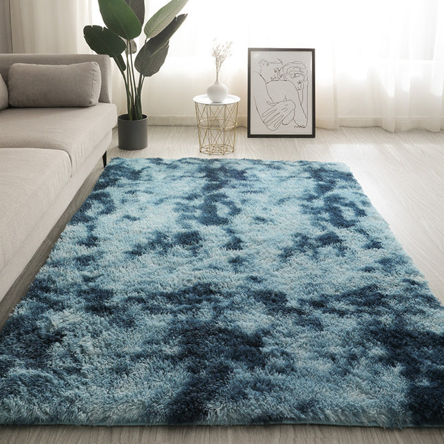 Super Soft Shaggy Area Rugs Plush Tie Dye Kids Room Rugs For Living Room Bedroom Teen Room Decoration