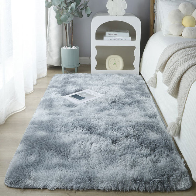 Teppiche für das Wohnzimmer, Batik-Flauschiger Hochflor-Teppich, Superweicher Hochflor-Teppich, Schlafzimmer-Mädchen-Kinderzimmer-Heimdekoration