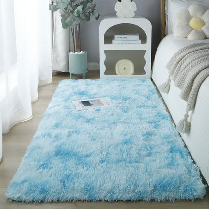 Teppiche für das Wohnzimmer, Batik-Flauschiger Hochflor-Teppich, Superweicher Hochflor-Teppich, Schlafzimmer-Mädchen-Kinderzimmer-Heimdekoration