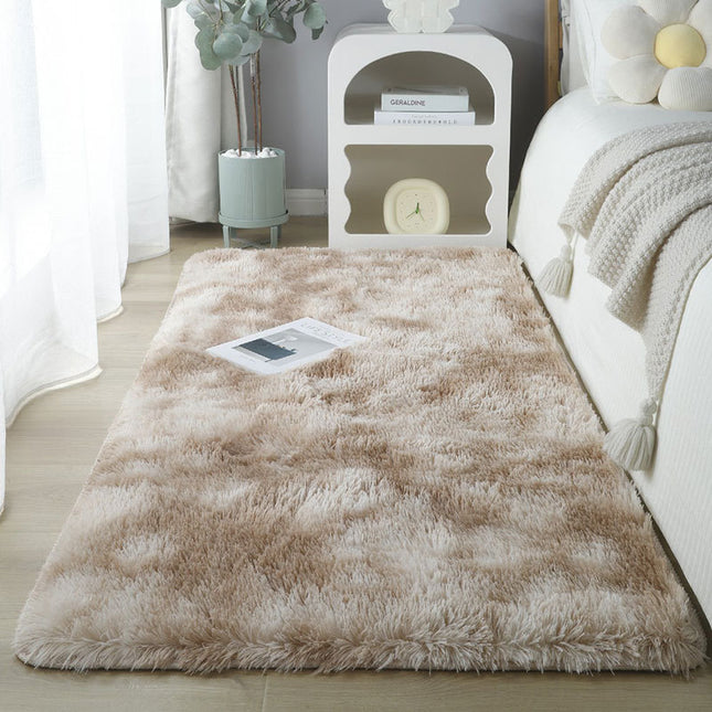 Living Room Area Rugs, Tie Dye Fluffy Shaggy Carpet, Super Soft Shaggy Pile Rug, Bedroom Girls Kids Nursery Room Home Decoration